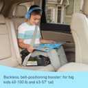 Graco TurboBooster LX Backless Booster with Affix Latch | Backless Booster Seat for Big Kids Transitioning to Vehicle Seat Belt (Rio) Mfg Date: 10/16/2025