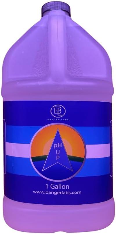 Premium pH Up Solution - Corrects pH Imbalances, Maximizes Nutrient Absorption, Prevents Sickly Plants | Plant pH Adjustment, pH Levels Optimizer | Safe, Fast, and Easy to Use (1 Gallon)