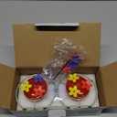 Window Hummingbird Feeder, Small Hummingbird Feeder for Outdoors with Strong Suction Cup - Metal Base & 6 Feeding Ports, Easy to Clean and Refill (1PC-Green)