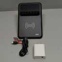 AFK Wireless Charging Station with Bluetooth Speaker and Alarm Clock,Wireless Charger Compatible with iPhone,Android Phones(Black)