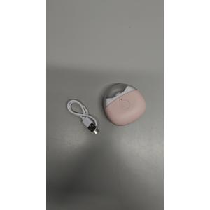 Automatic Electric Nail Clipper with LED Light & 2 Speeds with Nail Scraps Storage, USB Rechargeable Safety Fingernail Trimmer for Baby, Children, Kids, Adult, Seniors and Caregivers, Pink