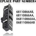 3+9 PINS.Driver Side Power Window Switch Fits for 2013-2015 Ram 1500 2500 3500 4500/5500,2013-2015 Ram C/V, 12-16 Dodge Grand Caravan, 12-15 Chrysler Town & Country|Replace OE #68110866AB