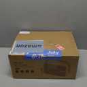 400W Outdoor Bluetooth Speakers, Wireless Sync Between Speakers, IPX5 Waterproof, Powerful Bass, Wall Mount for Patio, Porch, Gazebo, Garage, 2-Pack, White(MZ-621)