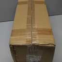 22in Gold Vases for Centerpieces, 2Pcs Metal Tall Trumpet Vases Wedding Reception Centerpieces, Crystal Flower Vase for Table Wedding Party Event Home Decor