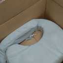 My Brest Friend Nursing Pillow - Deluxe - Enhanced Comfort w/Slipcover - Ergonomic Design for Ultimate Breastfeeding Support for Mom & Baby - Adjustable Backrest and Handy Side Pocket, Spring Green