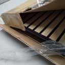 2 Packs 3D Wall Panels Peel and Stick | Wall Panels for Interior Wall Decor | Self Adhesive Sound Absorbing Planks | Acoustic Wood Slat Wall Panels | 94.48 * 11.80in | 0.4" Depth | Ebony