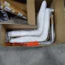 AA Warehousing Alaric Side Chair, White, Pack of 2