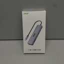 Acer USB C Dock, 7 in 1 USB-C to HDMI Hub, 2 USBA 3.1 GEN1 and 5Gbps Type-C Data Port, 4K HDMI Port, PD 100W Charging, SD Card Reader, for iPad Pro MacBook Pro Laptops and More (Silver)