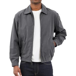 TALL MEN'S AUBURN LIGHT WEIGHT ZIP FRONT GOLF JACKET, Size L