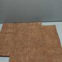 MIULEE Pack of 2 Brown Throw Pillow Covers 19x20 Inch Soft Chenille Pillow Covers for Sofa Living Room Couch Solid Dyed Cases 