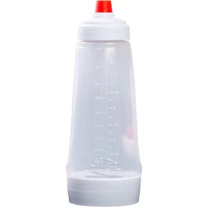 Batter Mixer Bottle 1000ml Pancakes Waffles Crepes Mixer Dispenser Protein Powder Fruit Juice Cupcake Batter Dispenser 32oz Easy Care White