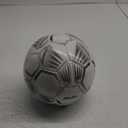 Baden Z-Series Size 3 Cushioned TPU Leather Soccer Ball, Black/White