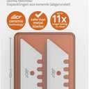 Slice 10524 Ceramic Utility Blades (Rounded-Tip), Finger-Friendly, Safe to Touch, Strong, Durable, Last 11 Times Longer Than Metal, Multiple Tool Compatibility (2 Blades)