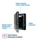 Tork PeakServe Mini Continuous Paper Hand Towel Dispenser Black H5, High-Capacity, Elevation Range, 552538, W 14.4" H 19.3" D 4.0"
