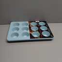 KitchenAid 12-Cup Nonstick Aluminized Steel Muffin Pan, Mineral Water