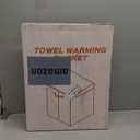 38L Foldable Towel Warmer for Bathroom, Home & Spa, Large Capacity for Oversized Towels, Blankets & Robes, 4 Temp Modes, Auto Shut-Off Timer, Perfect Spa Gift for Loved Ones (White)