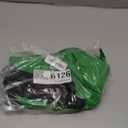 Halloween Trick or Treat Candy Bags LED Light Up Pumpkin Bucket, Collapsible Reusable Candy Basket, Fabric Gift Goody Bags for Kids Halloween Party (Cyan)