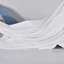 Soft and Colling Pillowcase for Cervical Pillow, Pillowcase ONLY, Pillow case for Butterfly Shape Cervical Memory Foam Pillow (Queen Size 24.7x14.6x5.5