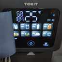 TOKIT T1 Ultra Reverse Osmosis Water Filter Countertop Dual UV Cold & Hot Water Dispenser 5 Cooling and Instant Heating RO Water Filtration System 8 Temp Choice, NSF/ANSI 58, No Installation for Home