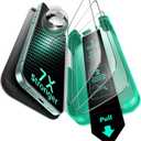 ESR 3 Pack 9H+ Glass for iPhone 16 Plus/ iPhone 15 Plus Screen Protector, [Military Grade Shatterproof & Longest Durable] Armorite Ultra-tough Full Coverage Tempered Glass with UltraFit Tray