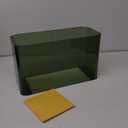 Acrylic Floating Nightstand, Bedside Table, Nightstand Shelf Wall Mounted Bedside Shelf (Green, Small)