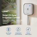 Orbit B-hyve Indoor Smart Sprinkler Controller - 8-Zone - WiFi Irrigation Controller - App Controlled Irrigation with Weather Adjustment - Easy Installation Smart Home Ready Device - 57925