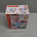 Hape Penguin Wobbler| Colorful Wobbling Penguin, Roly Poly Toy for Kids 6 Months+ (Blue)