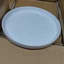 Line Porcelain Dinnerware Set, dish set for 6, White