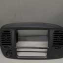 Center Dash Radio Climate BEZEL Panel for Ford F150 Expedition 4WD 4x4 Front Dash Trim Radio Air Vent Grill Bezel Tan OEM 1997-2003-gray