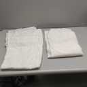 Guken Natural Linen Curtains 90 Inch Length for Living Room Bedroom 2 Panels Set Rod Pocket Light Filtering Semi Sheer Window Curtains 52 Inch Width Boho Farmhouse Linen Drapes Cream Ivory, W52xL90