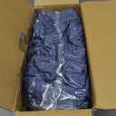 Westinghouse Electric Snuggle Throw Blankets with Foot Pocket, Wearable Heated Blanket with Sleeves, 6 Heating Levels & 2 to 10 Hours Heating Time Settings, 50 * 70"+18", Navy Blue&Ivory