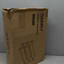 Smiry Bamboo Shoe Rack, 3 Tier Shoe Organizer for Entryway & Closet, Stackable Free Standing Storage Shelf for Shoes, Bags & Plants, Natural