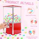 Honoson 500 Pcs Vending Machine Capsules 1.1" Gumball Machine Capsule Small Empty Toy Capsules Clear Colored Plastic Gumball Machine Containers for Toy Candy Party Favors (Translucent Colors, Round)