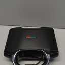Amazon Basics 2-Slice Waffle Maker with Non-Stick Coating, Easy to Clean, 700W, Black