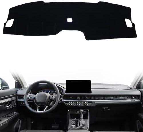 POSAID for Honda CRV Dash Cover 2023 2024 2025 Dashboard Cover Mat Custom Fit for Honda CR-V, Black