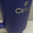 Cirkul 40oz. Midnight Blue Stainless Steel Tumbler with Handle, All-Day StrawSip, Double-Wall Insulated