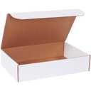 BOX USA BML17114 Literature Mailers, 17 1/4" x 11 1/4" x 4", White (Pack of 25)