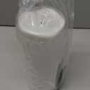 AFINETH 4" x12" Outdoor Flameless Candles Waterproof, Large Battery Operated Candles with Remote, Plastic Flickering Fake Pillar Candles for Garden Patio Porch Home Party, White, 1Pack