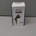 DEWENWILS 120V Spotlight Outdoor, 500LM Waterproof LED Spot Light with 3 Extra Lenses (Red Yellow Green), Landscape Lighting for Holiday, Trees, Flag, 5FT Extension Cord, UL Listed