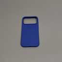 for iPhone 17 Pro Ultra Thin Slim Fit Matte Soft Plastic Case, Minimalist Classic Basic Phone Case, Shockproof Dust-Proof Solid Color Cover Non Silicone, 6.3" Screen 2025 Blue