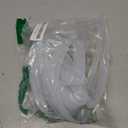 Frameless Soft Shower Door Sweep Seal Drip Rail, Glass Shower Silicone Door Seal Strip,Weatherproof Silicone Seal Fit for Glass (H Type, 10mm (3/8"))