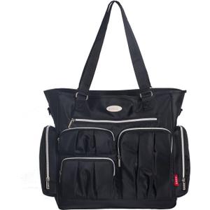SoHo Times Square Diaper Bag Tote 8Pc Set