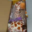 Dancing Talking Giraffe Toy, Stuffed Animal Baby Toy Repeating What You Say, Glowing Musical Electronic Giraffe Gifts for Toddlers 1-3 Years Old, Easter Gift for Kids (New Giraffe)