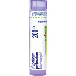 Medicina Homeoptica Boiron con Hypericum perforatum, glbulos 6C, 80 por tubo, 306960376316, 1, 1, 1