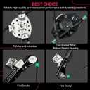 BDFHYK 740-172 Power Window Regulator Without Motor Front Left Compatible with Ford Focus 2000-2007