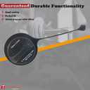 3 x 8209149610 Gas Cap Fuel Tank Filler Cap V8 Compatible with Isuzu 2004-2009 2012-2019 NPR/NPR-HD NPR HD Replaces 0352662