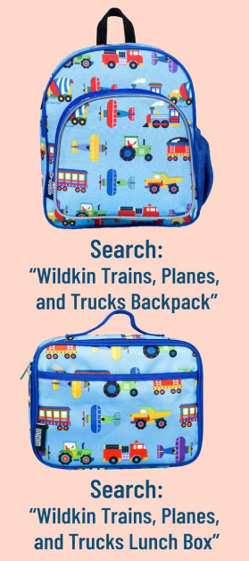 Multicolor Construction Trucks Tractors 2pcs Backpacks With Lunch Bag And Pencil Bag Combination Sets Adjustable Daypack Rucksack Shopping Bags For Women Men Travel Office