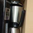 BLACK+DECKER 12 Cup Thermal Programmable Coffee Maker with Brew Strength and VORTEX Technology, Black/Steel, CM2046S
