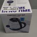 Chefman 1L Electric Tea Kettle with LED Lights, Automatic Shut Off, Removable Lid, Boil-Dry Protection, Hot Water Electric Kettle Water Boiler, Electric Kettles for Boiling Water