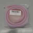 39” Transparent Shower Threshold Water Dam Stopper for Dry and Wet Separation, Self-Adhesive Collapsible Walk-in Shower Splash Guard Seal Strip, Silicone Sink Edge Water Barrier for Bathroom, Kitchen